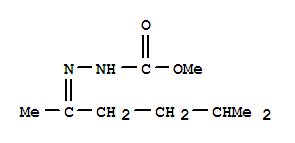 (9Ci)-(1,4-二甲基戊基)-肼羧酸甲酯結(jié)構(gòu)式_391253-73-9結(jié)構(gòu)式
