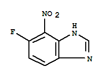 (9ci)-5-氟-4-硝基-1H-苯并咪唑結(jié)構(gòu)式_391906-61-9結(jié)構(gòu)式