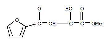 (9ci)-4-(2-呋喃)-2-羥基-4-氧代-2-丁烯酸甲酯結(jié)構(gòu)式_406711-15-7結(jié)構(gòu)式