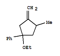 (9ci)-(1-乙氧基-3-甲基-4-亞甲基環(huán)戊基)-苯結(jié)構(gòu)式_406946-49-4結(jié)構(gòu)式