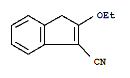 (9ci)-2-乙氧基-1H-茚-3-甲腈結(jié)構(gòu)式_412341-70-9結(jié)構(gòu)式