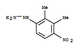(9ci)-(2,3-二甲基-4-硝基苯基)-肼結(jié)構(gòu)式_412925-85-0結(jié)構(gòu)式