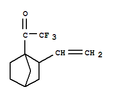 Ethanone, 1-(2-ethenylbicyclo[2.2.1]hept-1-yl)-2,2,2-trifluoro-(9ci) Structure,424826-74-4Structure
