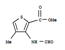 (9ci)-3-(甲?；被?-4-甲基-2-噻吩羧酸甲酯結(jié)構式_443762-03-6結(jié)構式