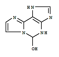 (9ci)-4,5-二氫-1H-咪唑并[2,1-i]嘌呤-5-醇結(jié)構(gòu)式_444799-27-3結(jié)構(gòu)式