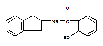 (9ci)-n-(2,3-二氫-1H-茚-2-基)-2-羥基-苯甲酰胺結(jié)構(gòu)式_450348-95-5結(jié)構(gòu)式