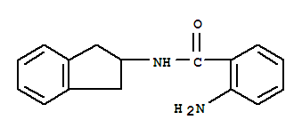 (9ci)-2-氨基-n-(2,3-二氫-1H-茚-2-基)-苯甲酰胺結(jié)構(gòu)式_450348-99-9結(jié)構(gòu)式