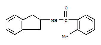 (9ci)-n-(2,3-二氫-1H-茚-2-基)-2-甲基-苯甲酰胺結(jié)構(gòu)式_450353-04-5結(jié)構(gòu)式