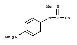 (7ci,8ci)-1-氰基-4-(二甲基氨基)-n-甲基硫代-甲酰苯胺結構式_4953-66-6結構式