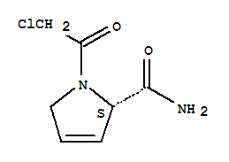 (2s)-(9ci)-1-(氯乙?；?-2,5-二氫-1H-吡咯-2-羧酰胺結(jié)構(gòu)式_637018-79-2結(jié)構(gòu)式