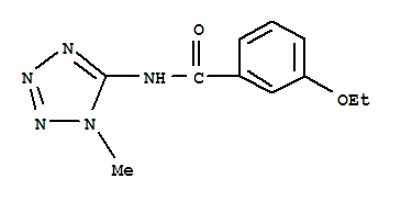 (9ci)-3-乙氧基-n-(1-甲基-1H-四唑-5-基)-苯甲酰胺結(jié)構(gòu)式_638146-83-5結(jié)構(gòu)式