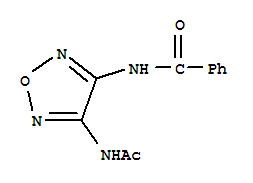 (9ci)-n-[4-(乙酰基氨基)-1,2,5-噁二唑-3-基]-苯甲酰胺結(jié)構(gòu)式_640238-21-7結(jié)構(gòu)式