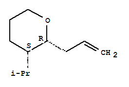 (2r,3s)-rel-(9ci)-四氫-3-(1-甲基乙基)-2-(2-丙烯基)-,2H-吡喃結構式_645413-27-0結構式