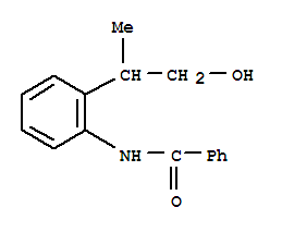 (9ci)-n-[2-(2-羥基-1-甲基乙基)苯基]-苯甲酰胺結(jié)構(gòu)式_649558-93-0結(jié)構(gòu)式