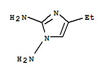(9ci)-4-乙基-1H-咪唑-1,2-二胺結(jié)構(gòu)式_694432-04-7結(jié)構(gòu)式