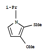 1H-pyrrole,3-methoxy-1-(1-methylethyl)-2-(methylthio)-(9ci) Structure,700874-12-0Structure