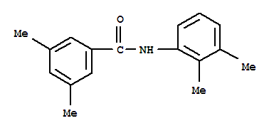 (9ci)-n-(2,3-二甲基苯基)-3,5-二甲基-苯甲酰胺結構式_701224-94-4結構式