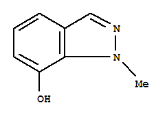 (9ci)-1-甲基-1H-吲唑-7-醇結(jié)構(gòu)式_705927-35-1結(jié)構(gòu)式