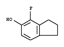 (9ci)-4-氟-2,3-二氫-1H-茚-5-醇結(jié)構(gòu)式_709031-98-1結(jié)構(gòu)式
