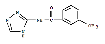 (9ci)-n-1H-1,2,4-噻唑-3-基-3-(三氟甲基)-苯甲酰胺結(jié)構(gòu)式_712286-63-0結(jié)構(gòu)式