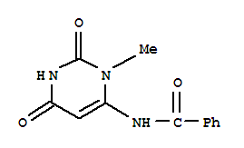 (9ci)-n-(1,2,3,6-四氫-3-甲基-2,6-二氧代-4-嘧啶)-苯甲酰胺結構式_712286-96-9結構式