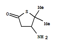 (9ci)-4-氨基二氫-5,5-二甲基-2(3H)-噻吩酮結(jié)構(gòu)式_713072-26-5結(jié)構(gòu)式