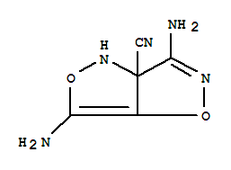 3,6-二氨基-異噁唑并[4,5-c]異噁唑-3a(4h)-甲腈結(jié)構(gòu)式_717844-92-3結(jié)構(gòu)式