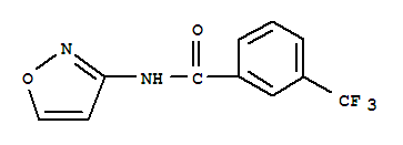 (9ci)-n-3-異噁唑基-3-(三氟甲基)-苯甲酰胺結(jié)構(gòu)式_717860-36-1結(jié)構(gòu)式
