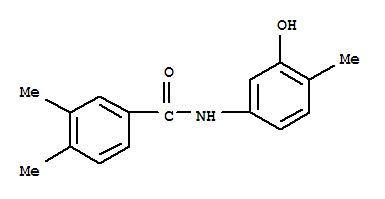 (9ci)-n-(3-羥基-4-甲基苯基)-3,4-二甲基-苯甲酰胺結(jié)構(gòu)式_723256-61-9結(jié)構(gòu)式