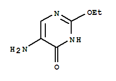 4(1H)-pyrimidinone, 5-amino-2-ethoxy-(9ci)Structure,72410-44-7Structure 4(1H)-pyrimidinone, 5-amino-2-ethoxy-(9ci) Structure,72410-44-7Structure