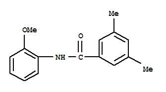 (9ci)-n-(2-甲氧基苯基)-3,5-二甲基-苯甲酰胺結(jié)構(gòu)式_724429-81-6結(jié)構(gòu)式