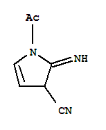 (9ci)-1-乙?；?2,3-二氫-2-亞氨基-1H-吡咯-3-甲腈結(jié)構(gòu)式_724462-20-8結(jié)構(gòu)式