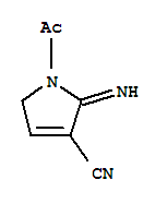 (9ci)-1-乙?；?2,5-二氫-2-亞氨基-1H-吡咯-3-甲腈結(jié)構(gòu)式_724462-22-0結(jié)構(gòu)式