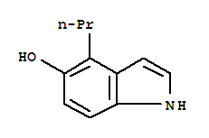 (9ci)-4-丙基-1H-吲哚-5-醇結構式_724466-38-0結構式