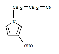 1H-pyrrole-1-propanenitrile, 3-formyl-(9ci)Structure,731002-12-3Structure 1H-pyrrole-1-propanenitrile, 3-formyl-(9ci) Structure,731002-12-3Structure