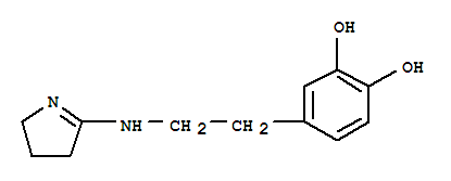 (9ci)-4-[2-[(3,4-二氫-2H-吡咯-5-基)氨基]乙基]-1,2-苯二醇結(jié)構(gòu)式_732966-96-0結(jié)構(gòu)式