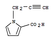 (9ci)-1-(2-丙炔)-1H-吡咯-2-羧酸結(jié)構(gòu)式_733019-13-1結(jié)構(gòu)式