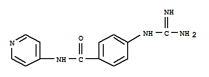 (9ci)-4-[(氨基亞氨基甲基)氨基]-n-4-吡啶-苯甲酰胺結構式_733045-68-6結構式