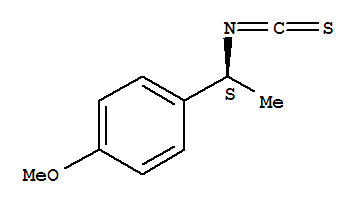 (9ci)-1-[(1s)-1-異硫代氰?；一鵠-4-甲氧基-苯結(jié)構(gòu)式_737001-01-3結(jié)構(gòu)式