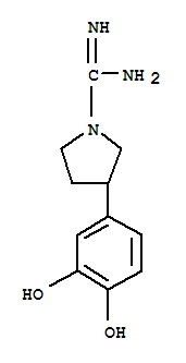 1-Pyrrolidinecarboximidamide, 3-(3,4-dihydroxyphenyl)-(9ci) Structure,742639-39-0Structure