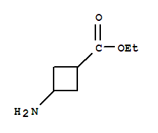 3-氨基環(huán)丁烷羧酸乙酯結(jié)構(gòu)式_74307-73-6結(jié)構(gòu)式