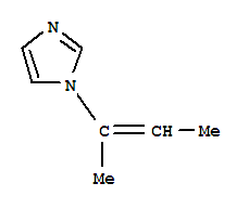 (9ci)-1-(1-甲基-1-丙烯基)-1H-咪唑結構式_74402-85-0結構式