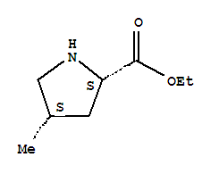 順式-(9ci)-4-甲基-L-脯氨酸乙酯結構式_745769-71-5結構式