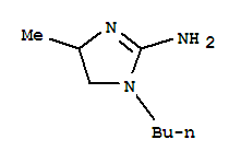 (9ci)-1-丁基-4,5-二氫-4-甲基-1H-咪唑-2-胺結(jié)構(gòu)式_746545-74-4結(jié)構(gòu)式