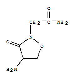 2-Isoxazolidineacetamide, 4-amino-3-oxo-(9ci) Structure,746602-93-7Structure
