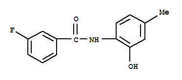 (9ci)-3-氟-n-(2-羥基-4-甲基苯基)-苯甲酰胺結(jié)構(gòu)式_746615-81-6結(jié)構(gòu)式