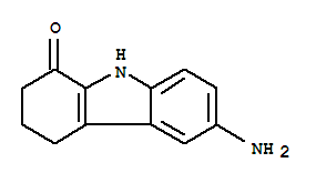 (9ci)-6-氨基-2,3,4,9-四氫-1H-咔唑-1-酮結(jié)構(gòu)式_746663-45-6結(jié)構(gòu)式