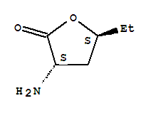 (3s,5s)-(9ci)-3-氨基-5-乙基二氫-2(3H)-呋喃酮結構式_747399-54-8結構式