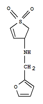 (9ci)-n-(2,3-二氫-1,1-二氧化物-3-噻吩)-2-呋喃甲胺結構式_747405-58-9結構式