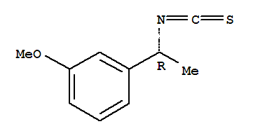 (9ci)-1-[(1r)-1-異硫代氰酰基乙基]-3-甲氧基-苯結構式_749261-39-0結構式